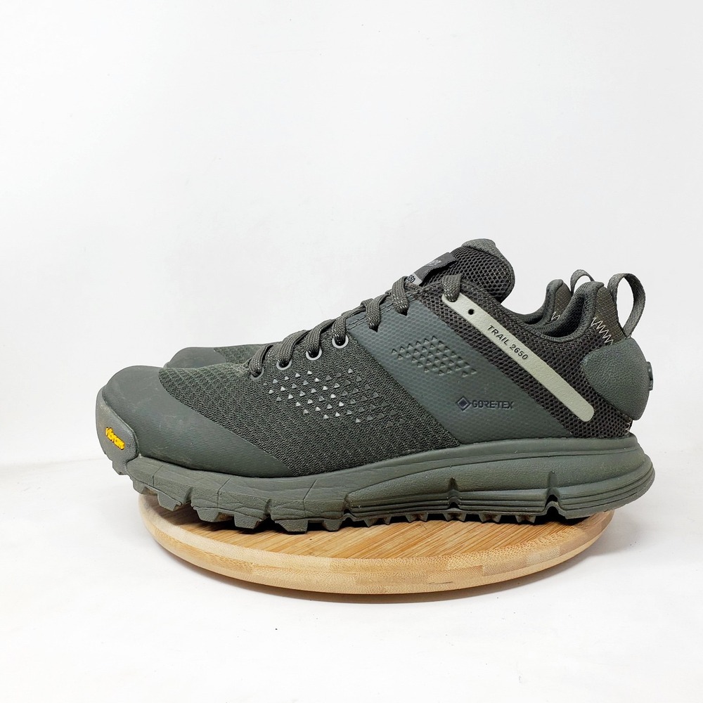 Danner Trail 2650 GTX Womens 8.5 Forest Green Running Hiking Waterproof Shoes